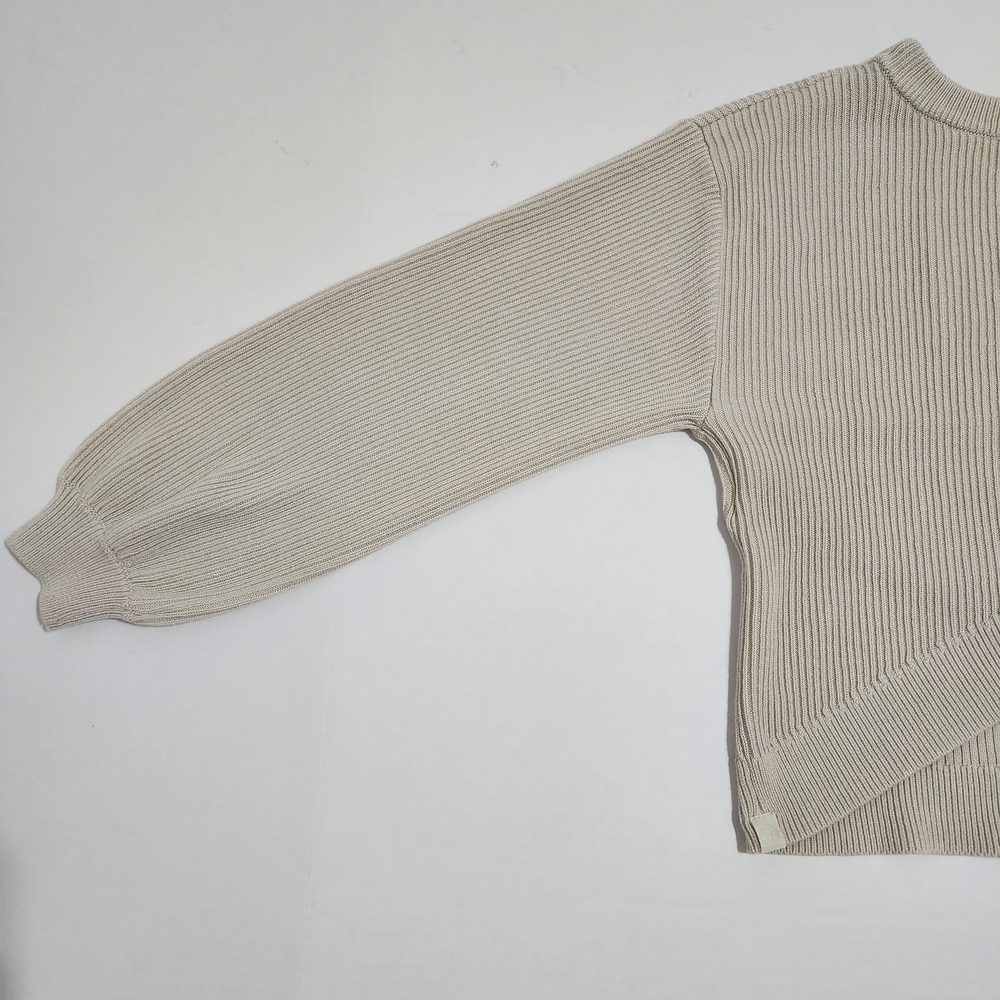 Lululemon Athletica Crossover Sweater Size 6 Light Beige Pullover Minimalist Run - Picture 4 of 8